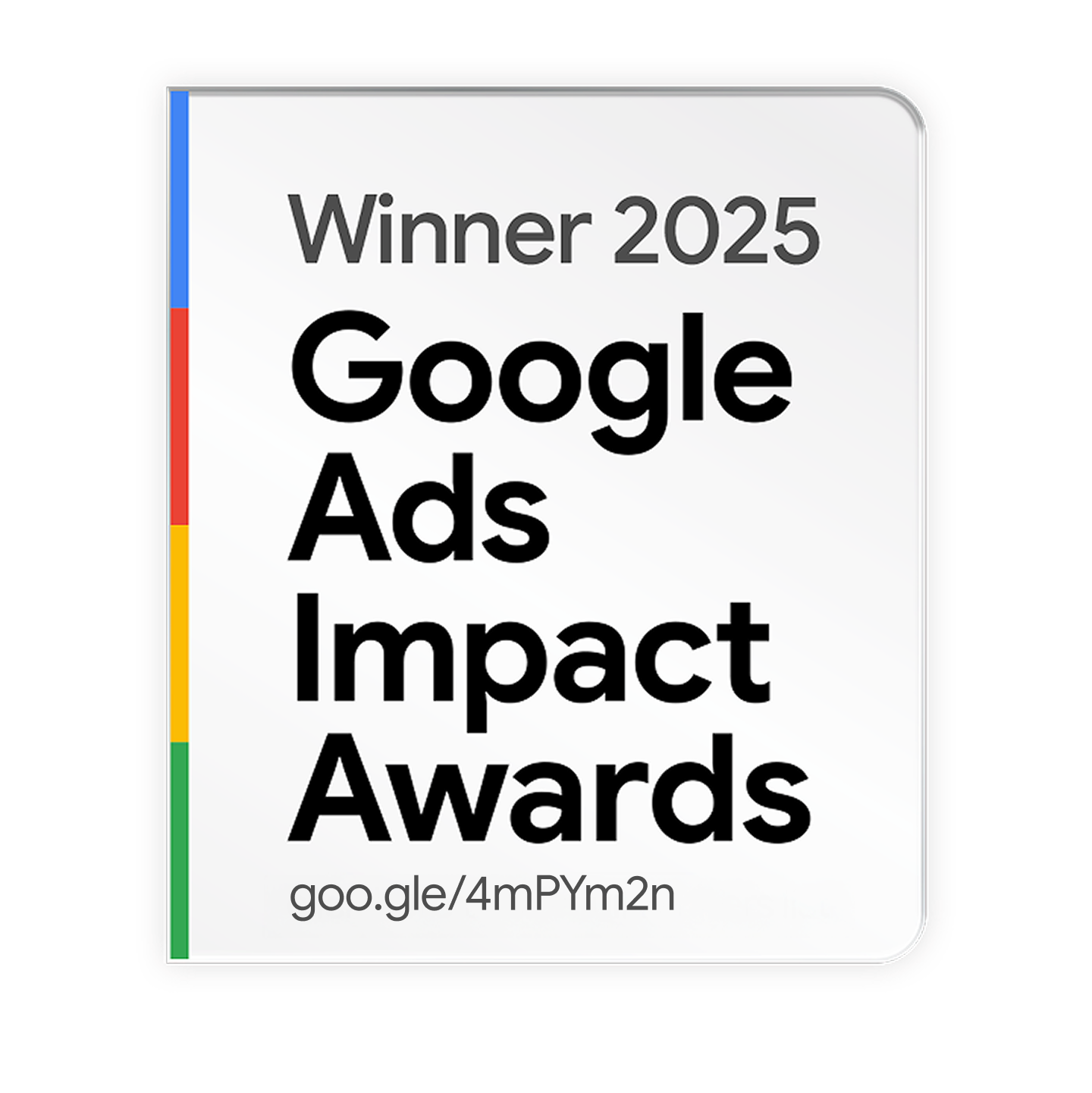 Google Ads Impact Awards Winner 2025